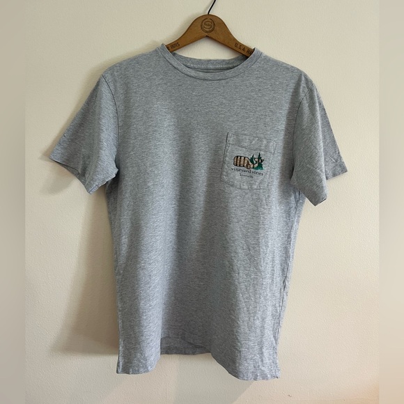 Vineyard Vines Other - Vineyard Vines Men’s Kentucky Bourbon Short-Sleeve Pocket Tee, Size S, Gray